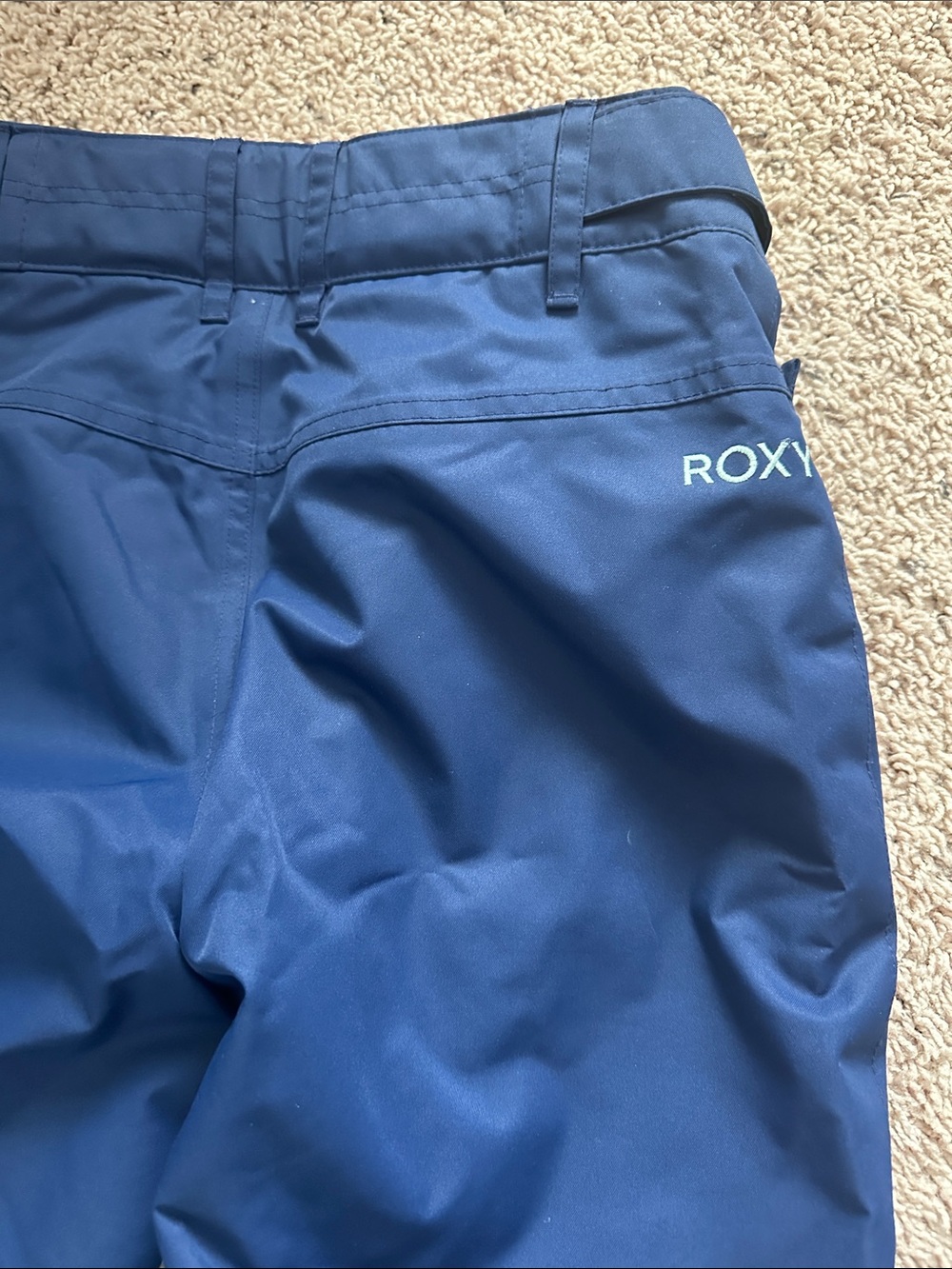 Roxy Navy Blue Insulated Ski Snow Pants Girls